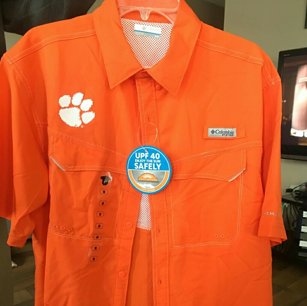 Columbia Clemson Men's Shirt